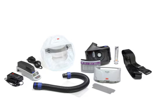 3M™ Versaflo™ Atemschutzgerät mit Gebläse für das Gesundheitswesen, einsatzbereites Kit, TR-300E+ HKL