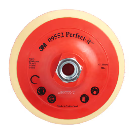 3M™ Perfect-It™ Stützteller, 125 mm, M14 Aufnahme, 09552