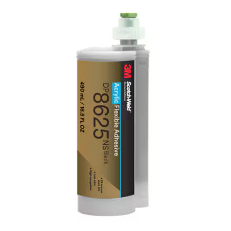 3M™ Scotch-Weld™ Flexibler Acrylatklebstoff DP8625NS, Schwarz, 490 ml Duo-Pack