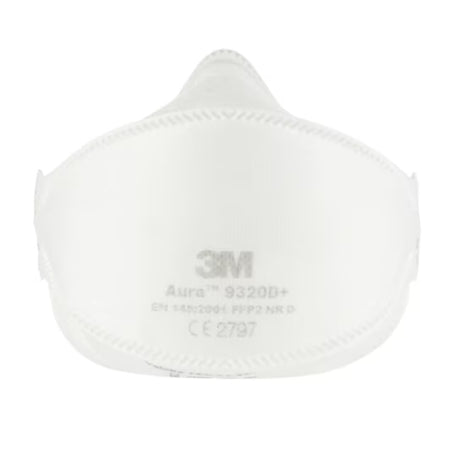 3M™ 9320+ Aura™ Einweg-Atemschutzmasken, FFP2, ohne Ventil, 5 Stück/Packung