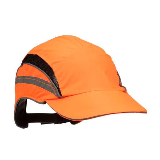 3M™ First Base™ 3 Anstoßkappe 2021875, Classic, Warnfarbe, Orange, Standardschirm, 70 mm