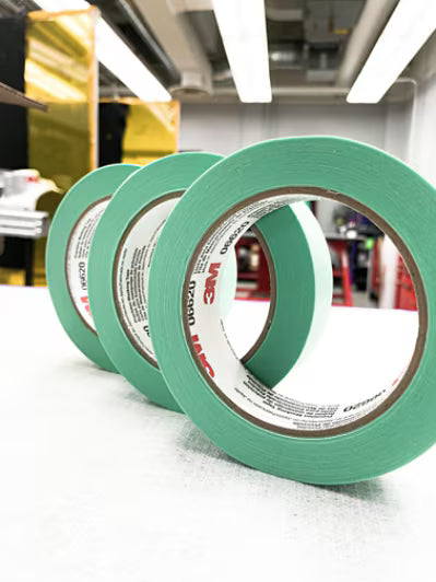 3M™ Präzisions-Abdeckband, Grün, 6.35 mm x 55 m, 06525