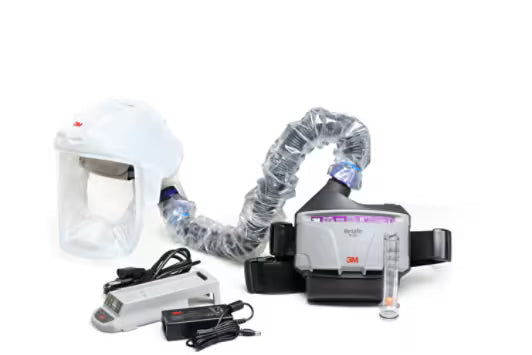 3M™ Versaflo™ Atemschutzgerät mit Gebläse für das Gesundheitswesen, einsatzbereites Kit, TR-300E+ HKL