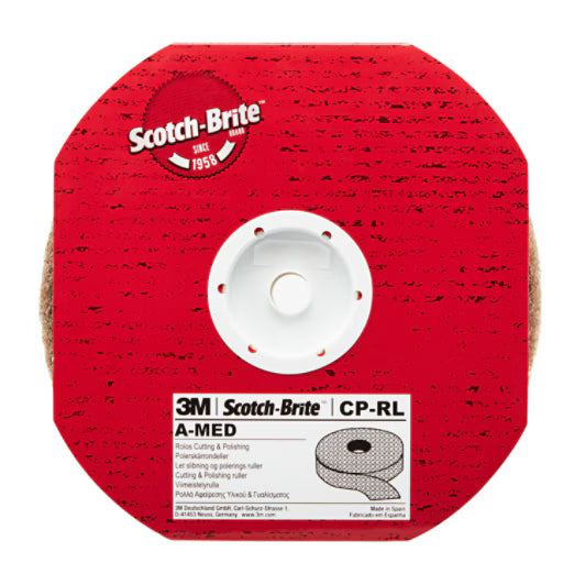 Scotch-Brite™ Cut & Polish Schleifvliesrolle CP-RL, 50 mm x 5 m, A MED