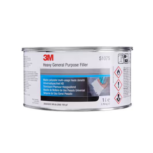 3M™ Spachtelmasse für hohe Beanspruchungen, 1 l, 51075