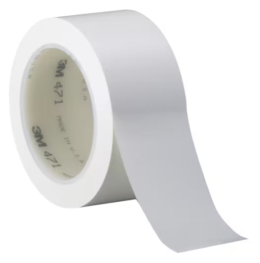 3M™ Vinylband 471, weiß, 50 mm x 33 m, 0.14 mm, einzeln verpackt