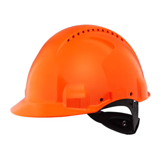 3M™ Schutzhelm, Uvicator, Ratschenverstellung, Belüftung, Kunststoff-Schweißband, orange, G3000MUV-OR