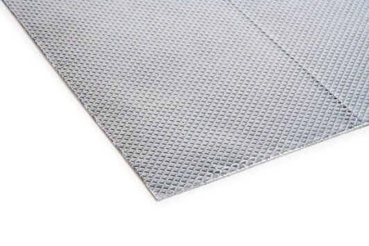 3M™ ET 1267 Aluminiumfolie, geprägt, mit nichtleitendem Klebstoff, Aluminium, 584 mm x 16.5 m x 0.13 mm