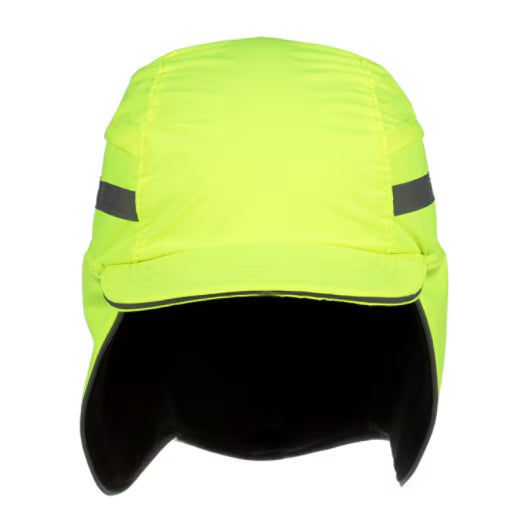 3M™ First Base™ 3 Anstoßkappe 2021209, Winter, Hi-Vis, Gelb, kurzer Schirm, 55 mm, angepasst