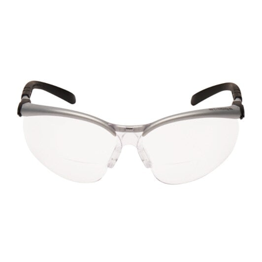 3M™ BX™ Lese-Schutzbrille, +2,5 Dioptrien, kratzfest/antibeschlag, klare Scheibe, 11376-00000