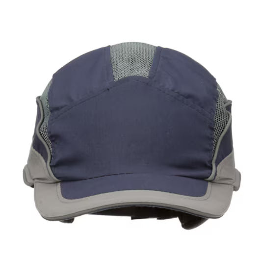 3M™ First Base™ 3 Anstoßkappe 2031216, Elite, Marineblau/Grau, kurzer Schirm, 55 mm