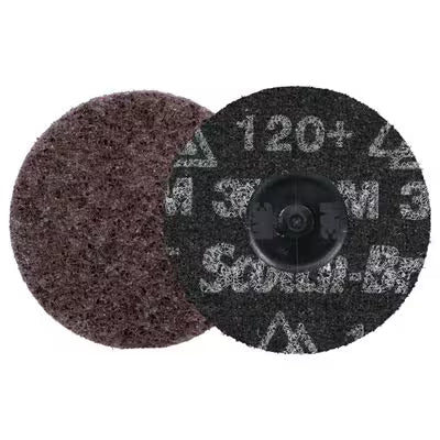 Scotch-Brite™ Roloc™ Precision Heavy Duty Surface Conditioning Disc, HD-DR, Coarse 120+, TR, 76 mm, 25/Karton, 100 Stk./VE