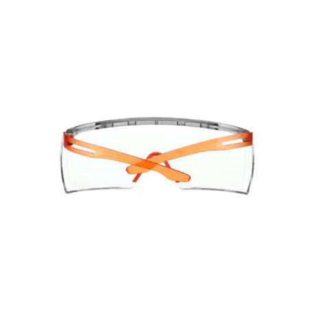 3M™ SecureFit™ 3700 Überbrille, orange Bügel, Scotchgard™ Antibeschlag (K&N), klare Scheibe, SF3701SGAF-ORG-EU, 20/Karton