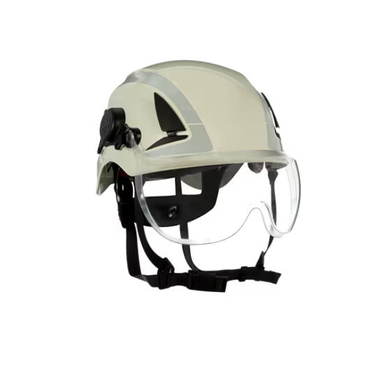 3M™ SecureFit™ Kurzes Visier für X5-Serie Schutzhelm, X5000 und X5500, klares, beschlagfreies, kratzfestes Polycarbonat, X5-SV01-CE