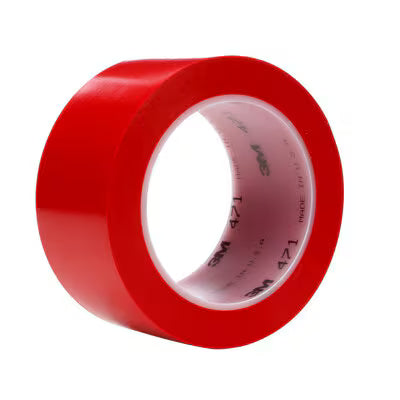 3M™ Vinyl-Klebeband 471, Rot, 50 mm x 33 m, 0.14 mm
