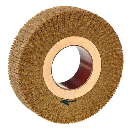 Scotch-Brite™ Light Deburring Wheel, LD-WL, 8S Fine, 203.2 mm x 25.4 mm x 76.2 mm