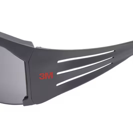 3M™ SecureFit™ 600 Schutzbrille, grauer Rahmen, Scotchgard™ Antibeschlag- und Kratzschutzbeschichtung (K&N), graue Gläser, SF602SGAF-EU, 20 Stück/Karton