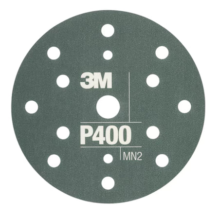 3M™ Hookit™ Flexibler Schleifteller 270J, 150 mm, 15-Loch, P400, 34417