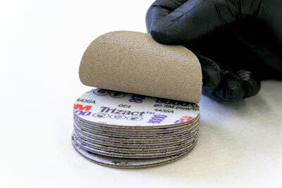3M™ Trizact™ Hookit™ Schaumschleifscheibe 443SA 8000, 150 mm, 8000, 30806