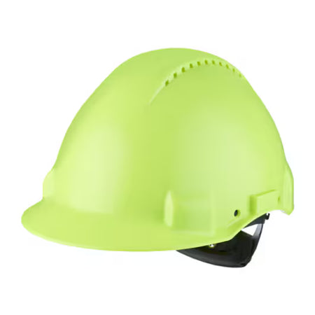 3M™ Schutzhelm, Uvicator, Ratschenverstellung, Belüftung, Kunststoffschweißband, Hi-Viz, G3000NUV-GB