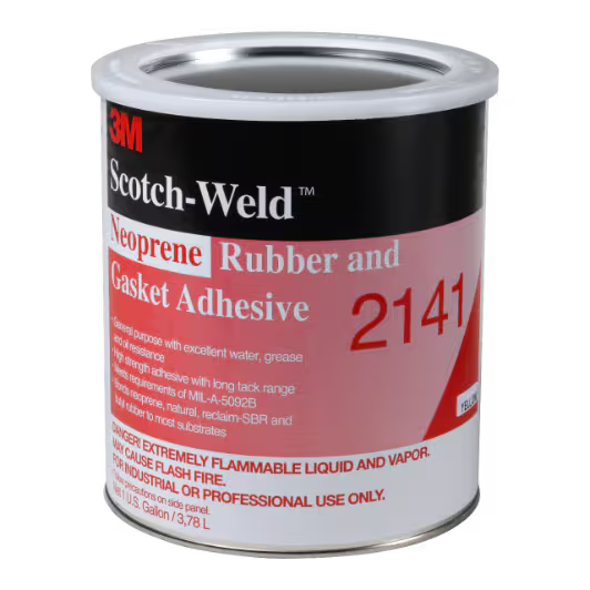 3M™ Neoprenkleber für Gummi und Dichtungen 2141, Gelb, 900 ml