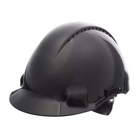 3M™ Schutzhelm, Uvicator, Ratschenverschluss, belüftet, Kunststoff-Schweißband, schwarz, G3000NUV-SV