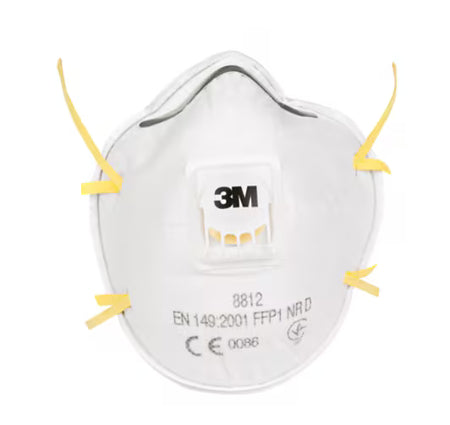 3M™ Feinstaubmaske in Tassenform, mit Ausatemventil, 10 Stück