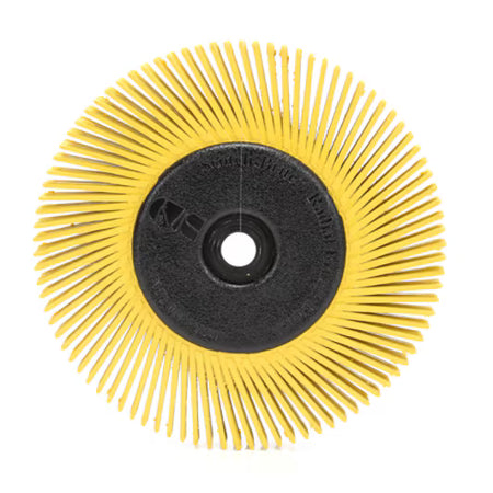 Scotch-Brite™ Radialborstenbürste BB-ZB mit Adapter, Typ A, 152 mm x 12,7 mm x 25,4 mm, P80