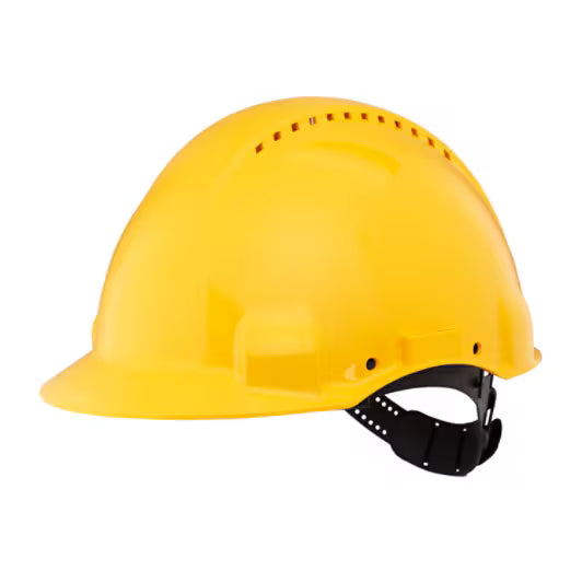 3M™ Schutzhelm, Uvicator, Pinlock, Belüftung, Kunststoffschweißband, gelb, G3000CUV-GU