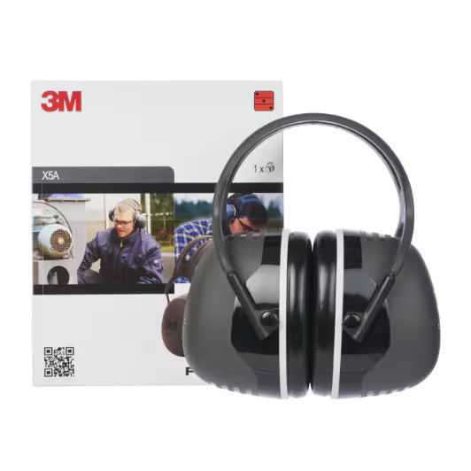 3M™ PELTOR™ Kapselgehörschützer, schwarz, Kopfbügel, X5A