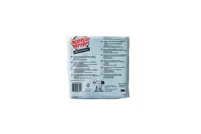 Scotch-Brite™ Hochleistungs-Mikrofasertuch 2010, Blau, 360 mm x 360 mm, 5 Tücher/Packung, 10 Packungen/Karton