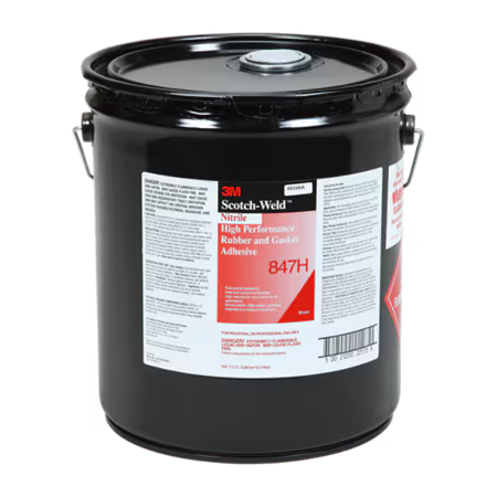 3M ™ hoher Qualitätsnitrillkleber für Gummi und Dichtungen 847 - Brown - 20 L | 1 Barrel 1 Stück