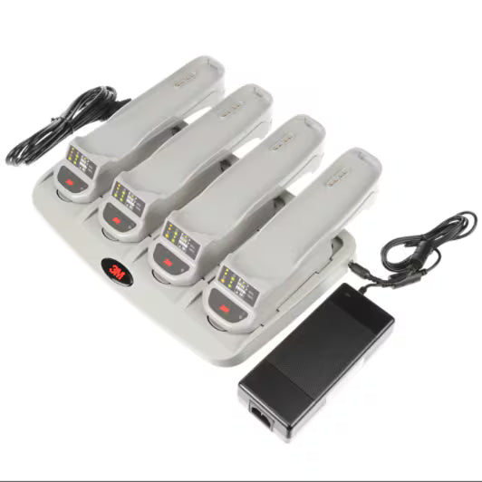 3M™ Versaflo™ TR-644E Mehrfachladestation (4x) mit Netzteil