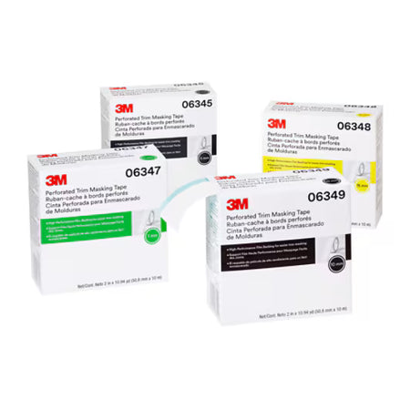 3M™ Perforiertes Abdeckband, 15 mm, hartes Band, 50,8 mm x 10 m, 06348