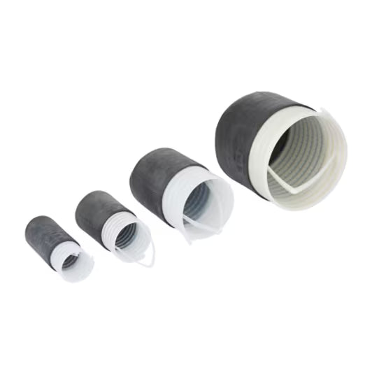 3M™ EC-1 Kaltschrumpfendkappe, EPDM, Schwarz, Kabel-DM 11.6 - 20.9 mm