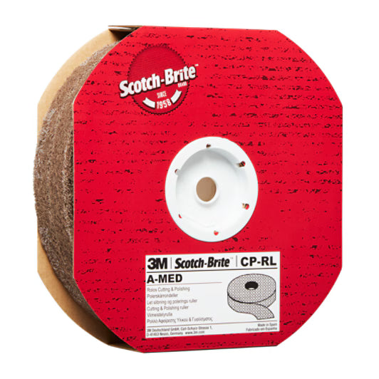 Scotch-Brite™ Cut & Polish Schleifrolle CP-RL, 25 mm x 5 mm, A MED