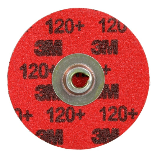 3M™ Roloc™ Langlebige Randschleifscheibe 767F, 120+ YF-Gewicht, TSM, Kastanie, 76,2 mm, Matrize RS300VM, 50/Karton, 200 St./Umkarton