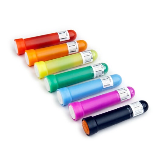 3M™ Nahbereichsmarkierung, 1432-ID, Reichweite 0,6 m, Telefon, orange, 50 Stück/Karton