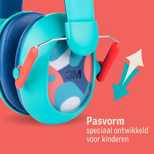 3M™ Gehörschutzkapseln für Kinder Plus PKIDSP-TEAL-E, Türkis (87-98 dB)