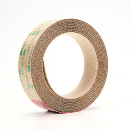3M™ Dual Lock™ Wiederverschließbarer Klebeverschluss Low Profile TB4570, Transparent, 25 mm x 3 m, 1.7 mm, 110 Pilze/cm²