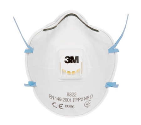 3M™ Partikelmaske, FFP2, mit Ventil, 8822