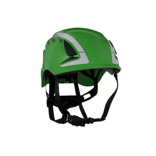 3M™ SecureFit™ X5000 Schutzhelm, belüftet, reflektierend, CE, grün, X5004V-CE