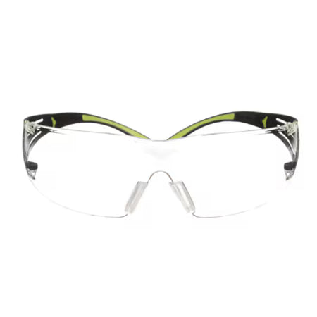 3M™ SecureFit™ 400 Sicherheitslesebrille, Gestell Schwarz/Grün, kratzfest/antibeschlag, klare +2.0 Gläser, SF420AS/AF-EU, 20 Stück/Karton