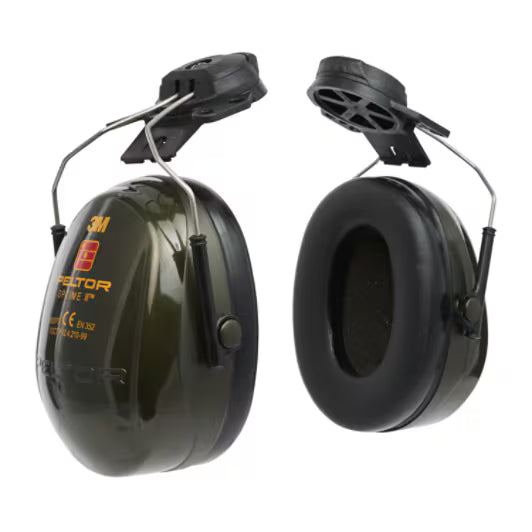 3M™ PELTOR™ Optime™ II Kapselgehörschutz, grün, Helmbefestigung, H520P3E-410-GQ