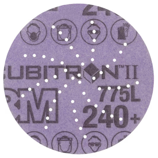3M Xtract™ Cubitron™ II Filmscheibe 775L, 76 mm, 240+, Multi Hole
