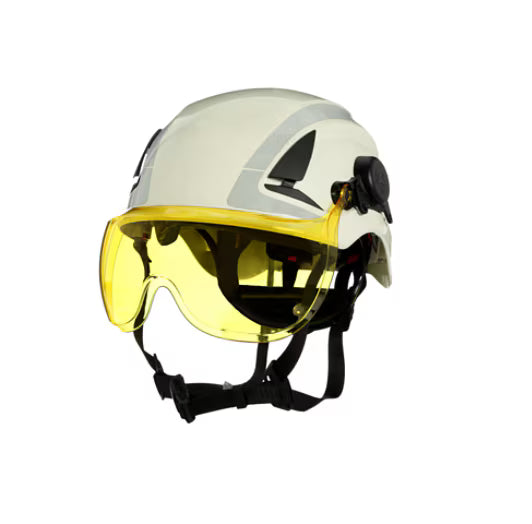 3M™ SecureFit™ Kurzes Visier für X5-Serie Schutzhelm, X5000 und X5500, bernsteinfarben beschlagfrei kratzfest Polycarbonat, X5-SV03-CE