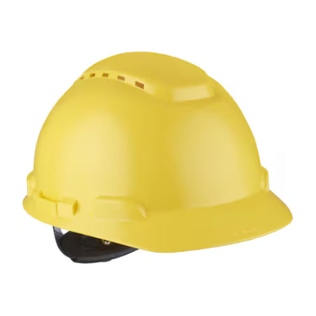 3M™ Schutzhelm, Ratschenverstellung, belüftet, Schweißband aus Kunststoff, Gelb, H700N-GU