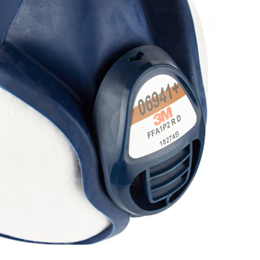3M™ Wartungsfreie, wiederverwendbare Halbmaske, FFA1P2R R D Filter, 06941+