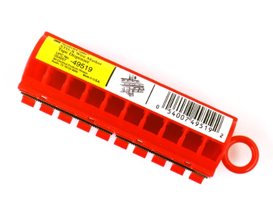 3M™ ScotchCode™ SDR-0/9 Kabelmarkierung Nachfüllrollen, Nummer 0-9, 10x Einzelhandelsverpackung