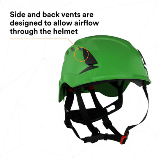 3M™ SecureFit™ X5000 Schutzhelm, belüftet, 1000 V, CE, grün, X5004VE-CE